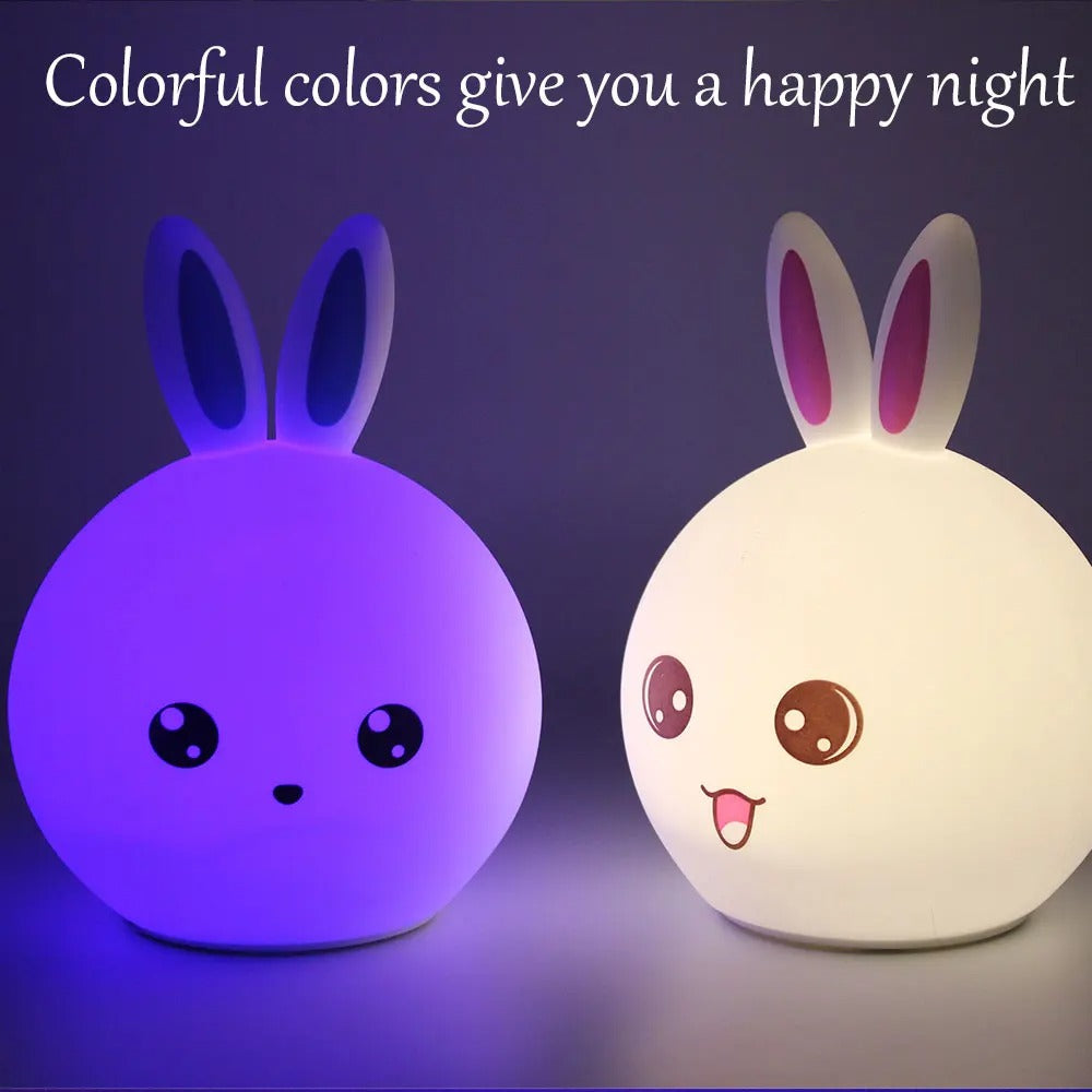 Rabbit Silicone Touch Sensor Night Light