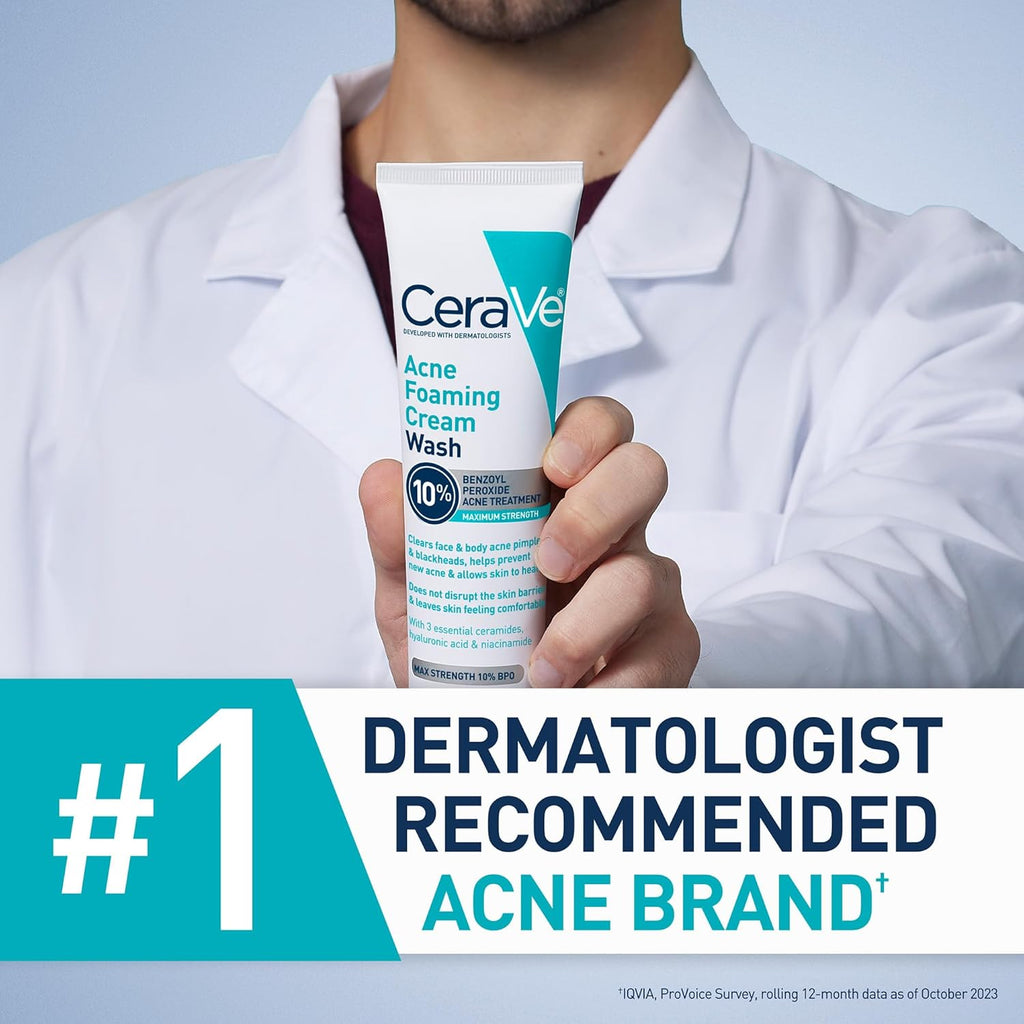 CeraVe Acne Foaming Cream Wash