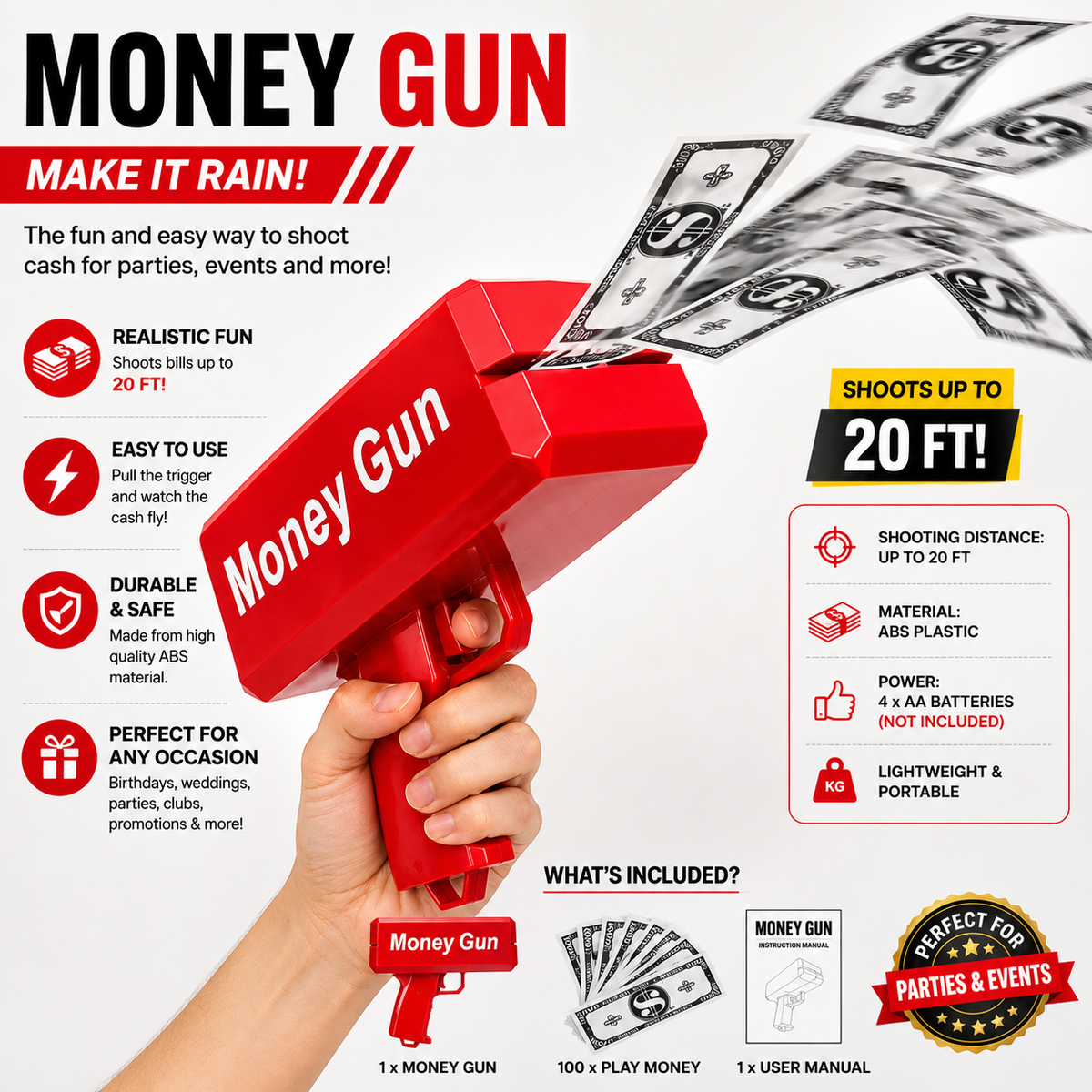 Super Money Gun | Unleash Fun & Excitement