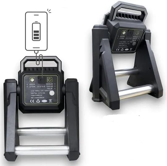 Multifunctional Work Light with Telescopic Base