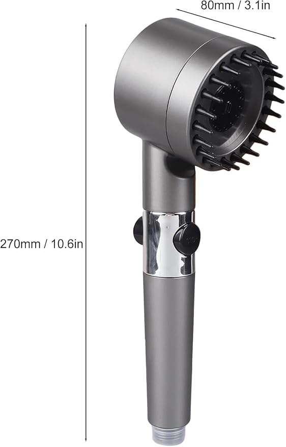 Adjustable High-Pressure Shower Head