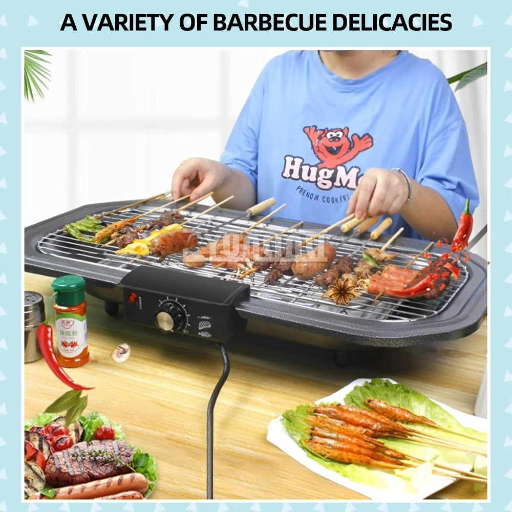 Electric Table Top Grill Griddle