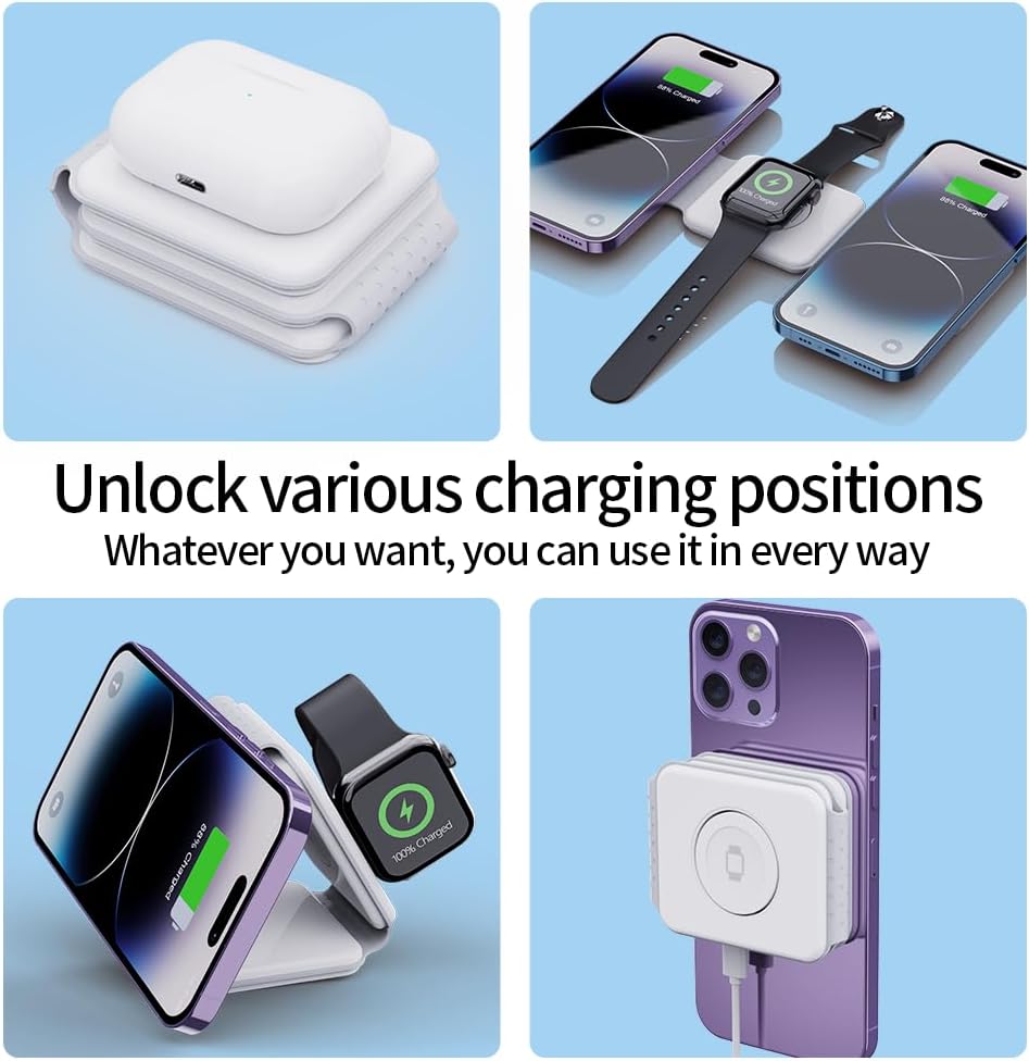 Foldable Magnet Wireless Charger