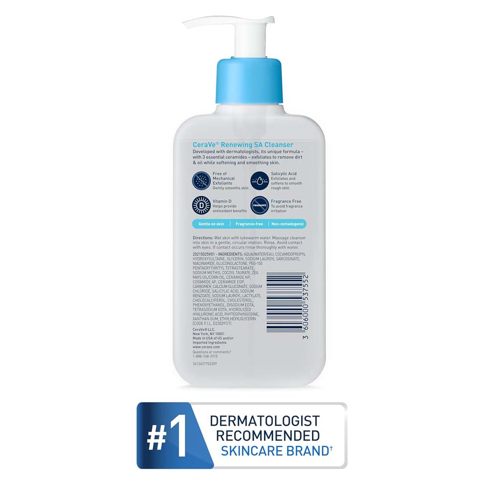 CeraVe Renewing Salicylic Acid Cleanser