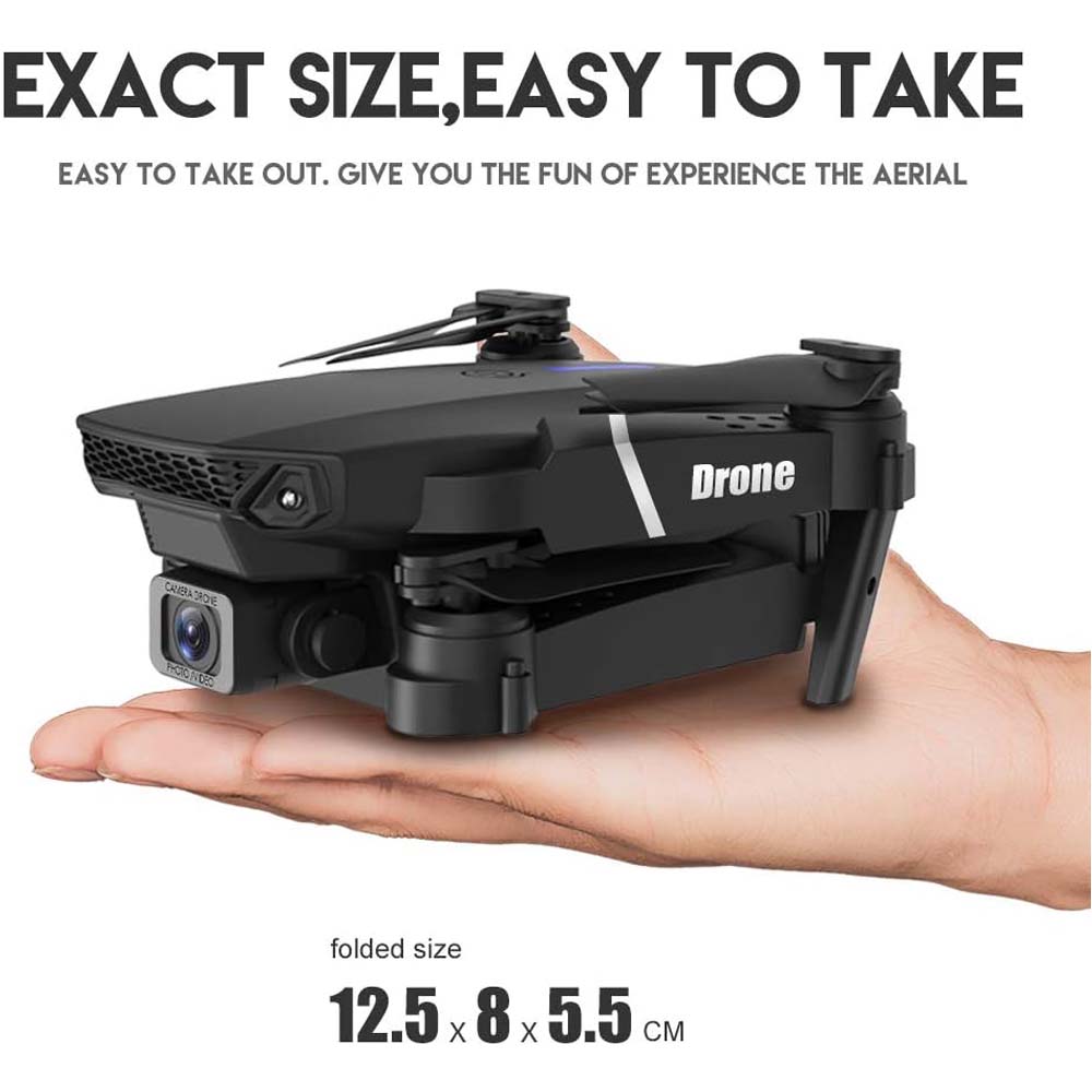 8K Foldable Mini Drone Dual Camera, WiFi