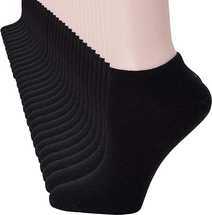 12 Pairs Ultra Thin Breathable Ankle Socks for