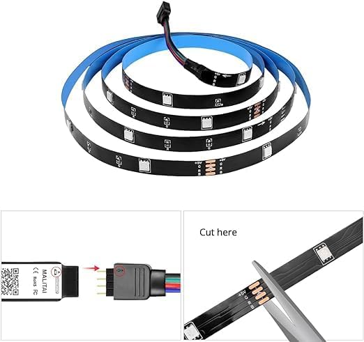 5m Bluetooth LED Strip with USB RGB