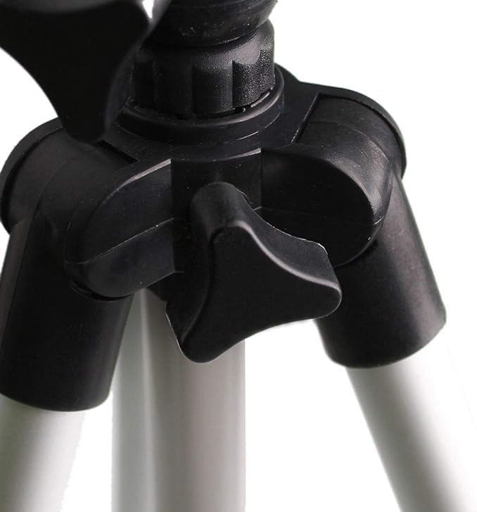 Black and Silver 50-Inch Camera Tripod Stand