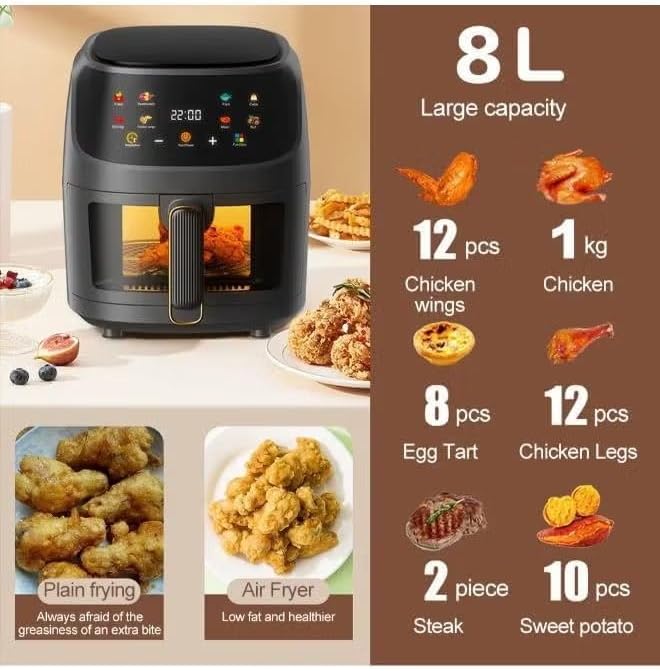Multifunctional Digital Touch Air Fryer