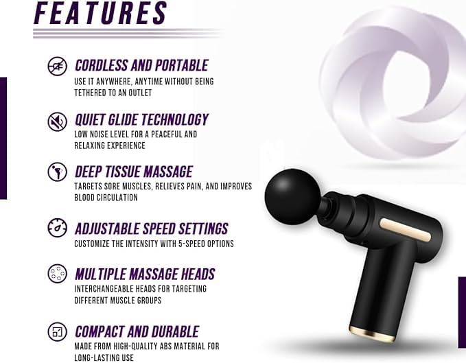 Deep Tissue Percussion Massage Gun