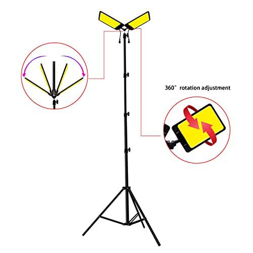 LED Work Light with Telescoping Tripod