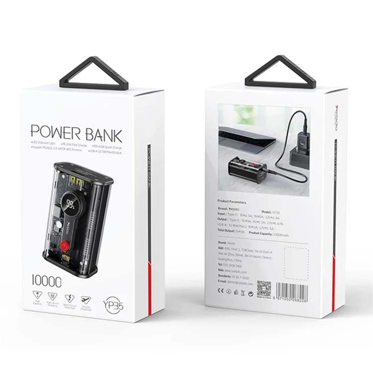 YP35 10000mAh Fast Charging Power Bank