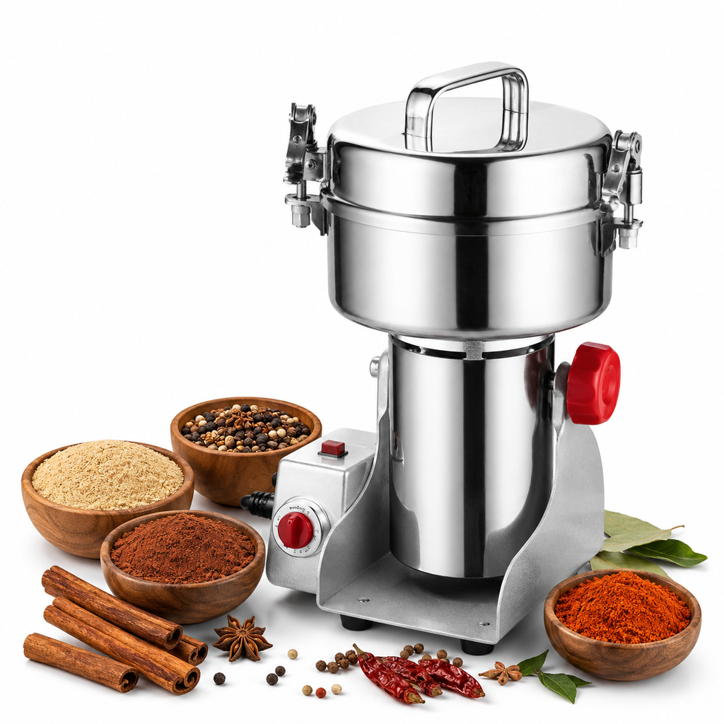 High Speed Stainless Steel Grinder 4000W, 2000g Capacity