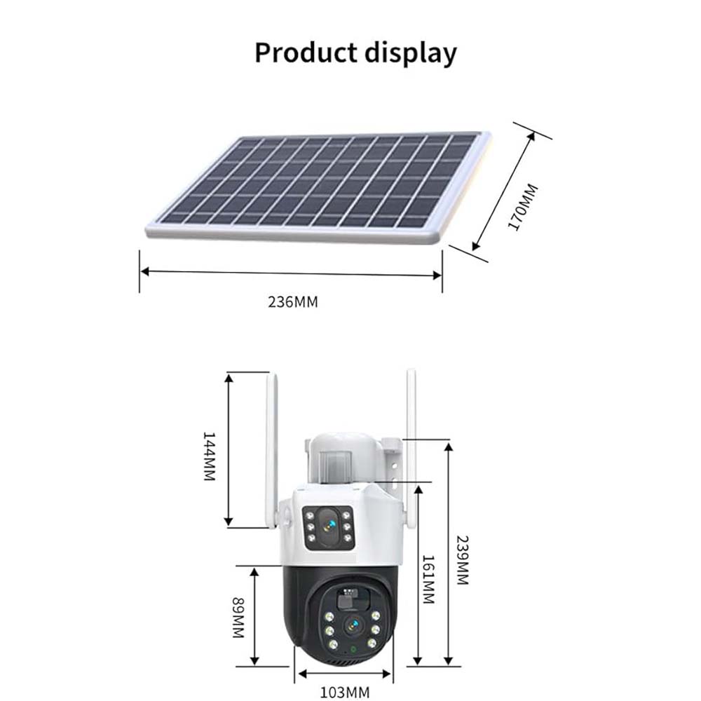 4G LTE Solar Battery Outdoor Camera