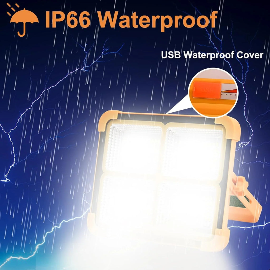 Rechargeable Solar LED Light - 4 Lighting