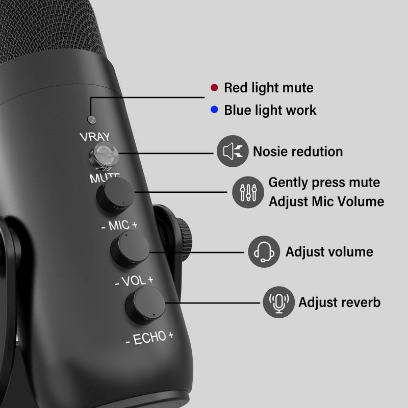 Mc-PW8 Professional USB Microphone