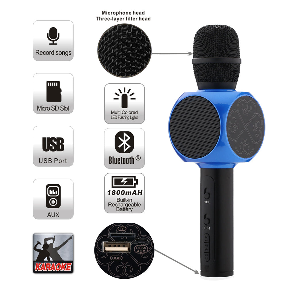 4-Hour Portable Handheld Karaoke