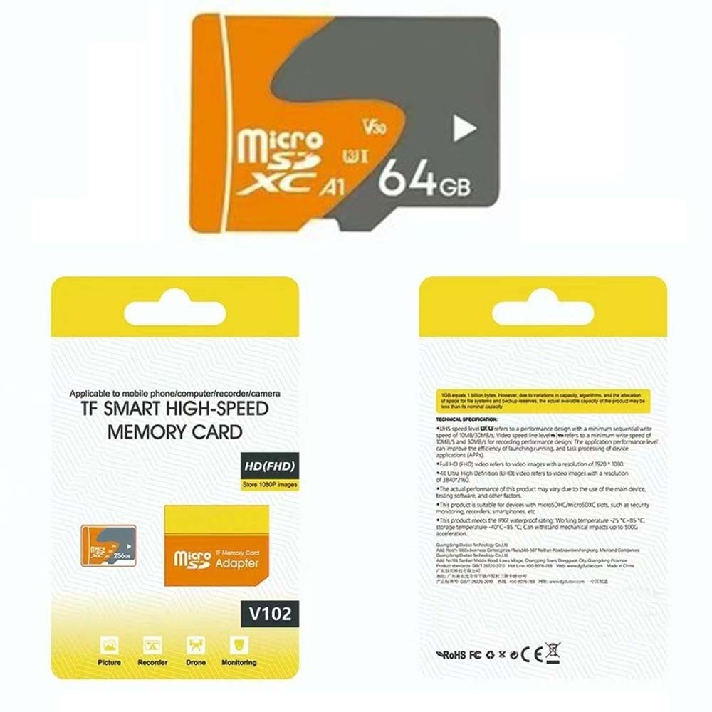 V102 64GB MicroSD Memory Card