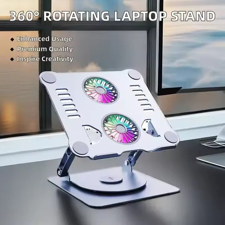 Adjustable Aluminum Desktop Laptop Stand