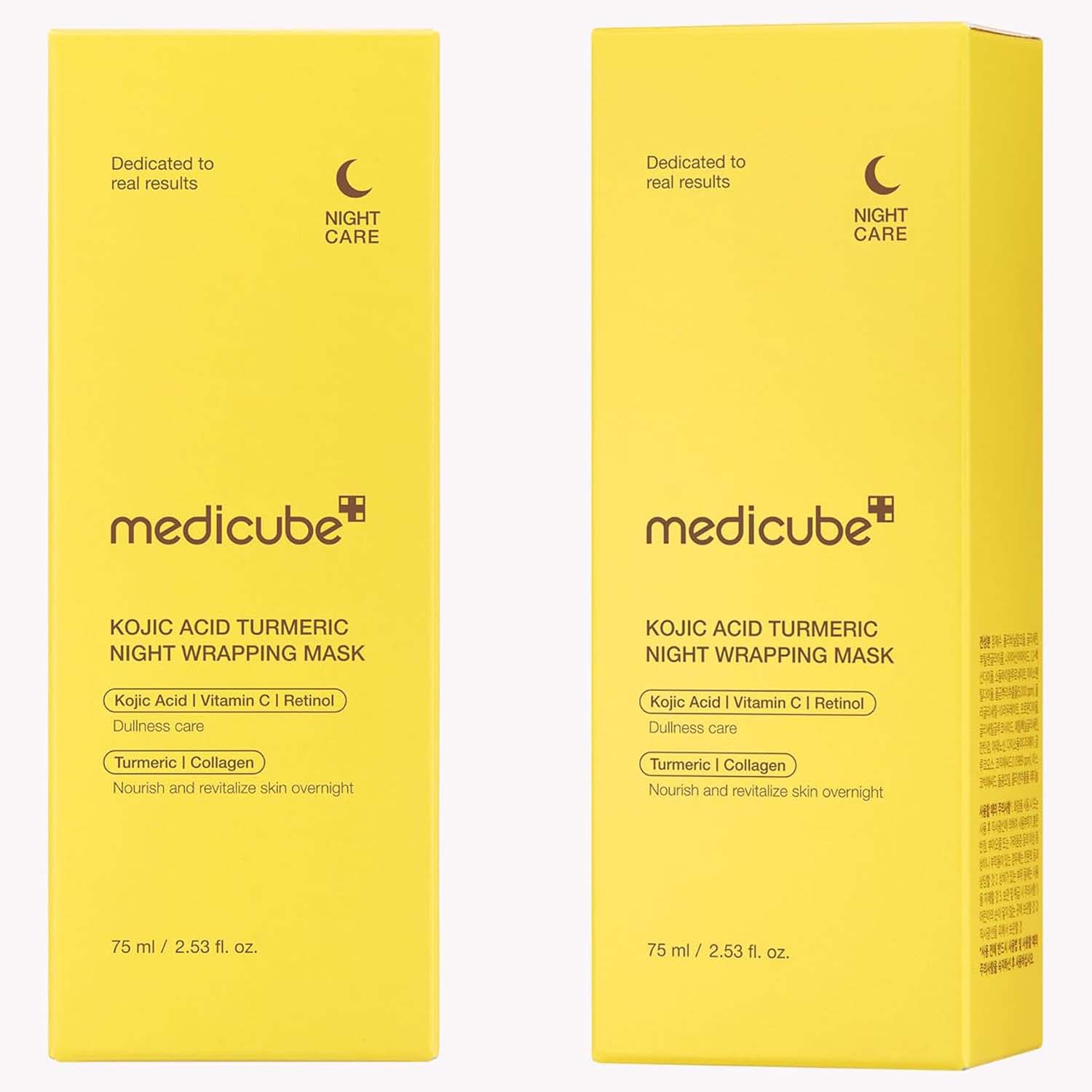 Medicube Turmeric Overnight Wrapping Peel Off Mask