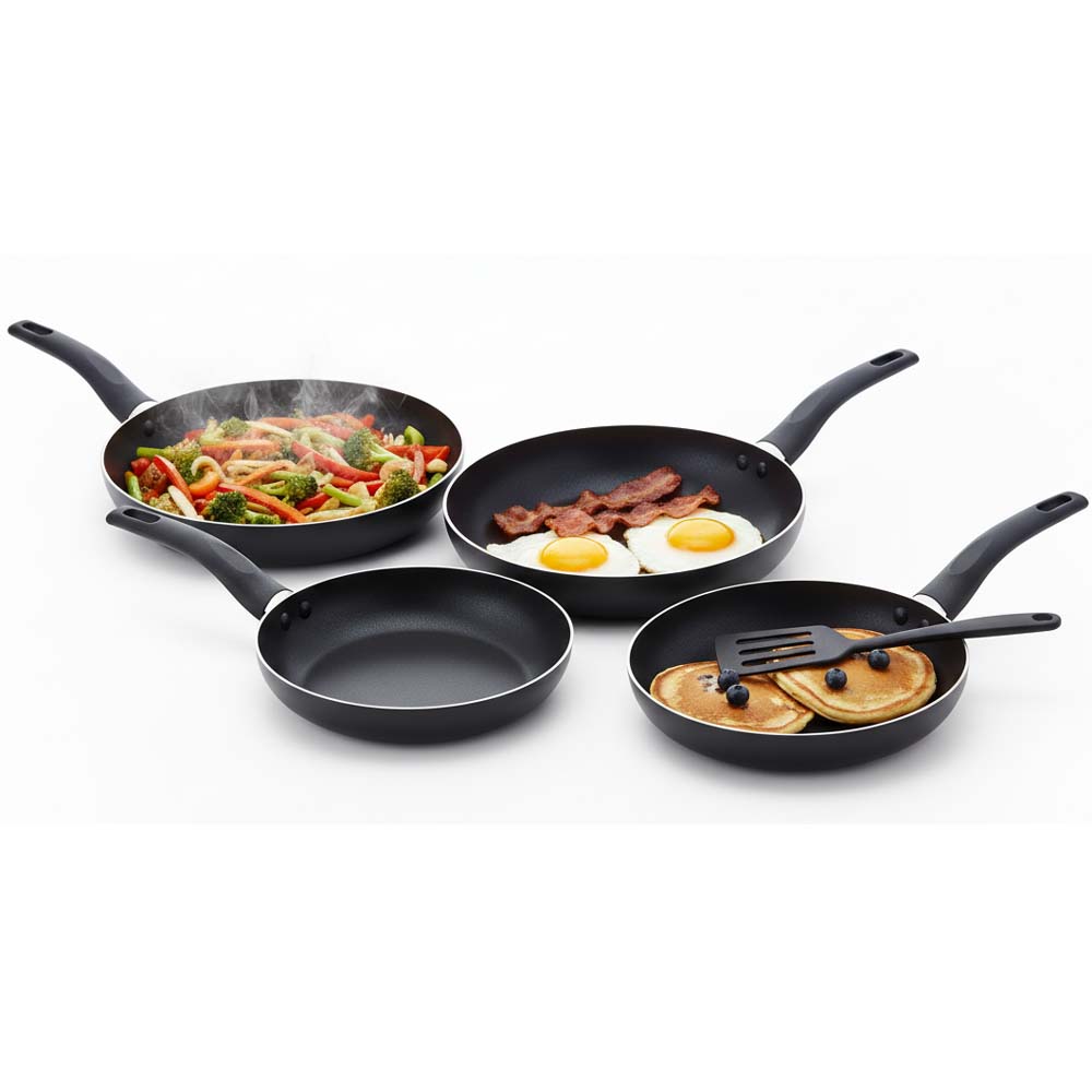 OE-017 4-Piece Non-Stick Frying Pan Set