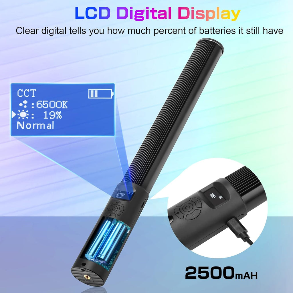 FM-128 RGB LED Light Wand