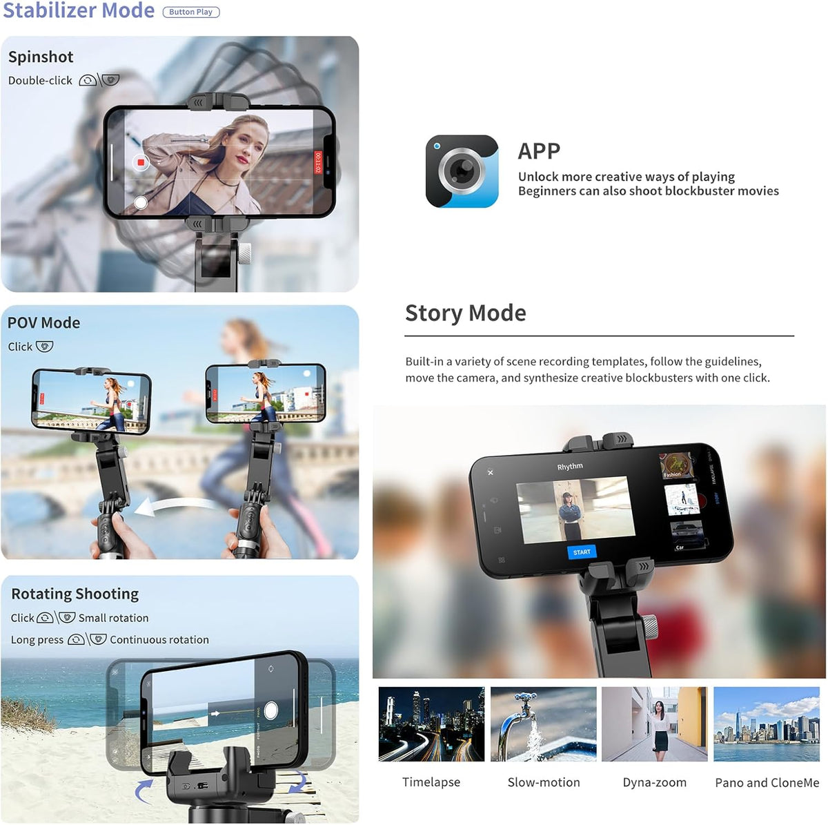 Q18 Mobile Phone Selfie Stick