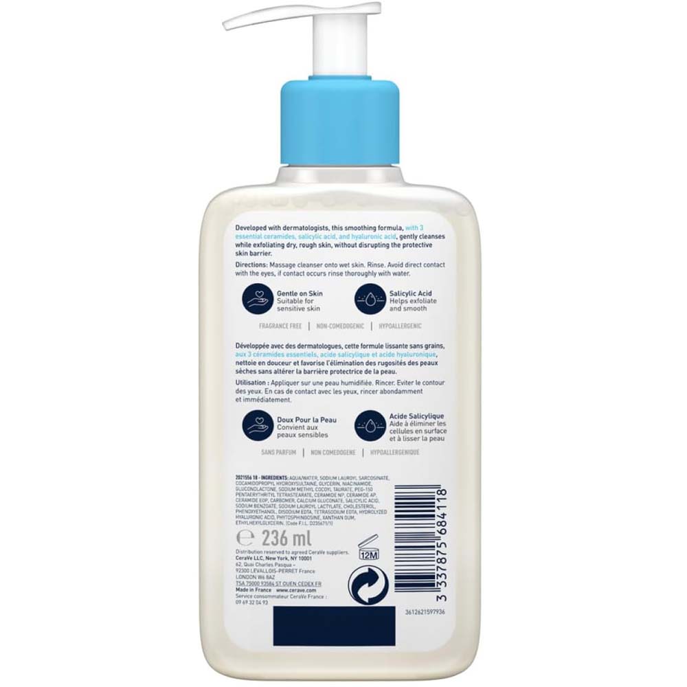 CeraVe SA Smoothing Cleanser