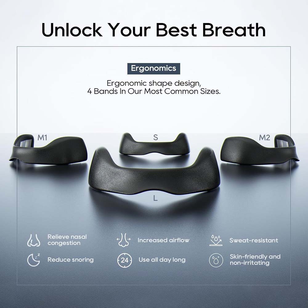 Premium 30 Pairs Anti-Snoring Magnetic Nasal Strips