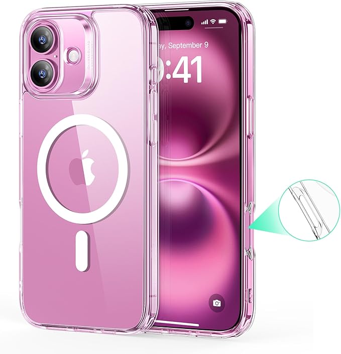 MagSafe Compatible Magnetic Phone Case for iPhone 16 Series