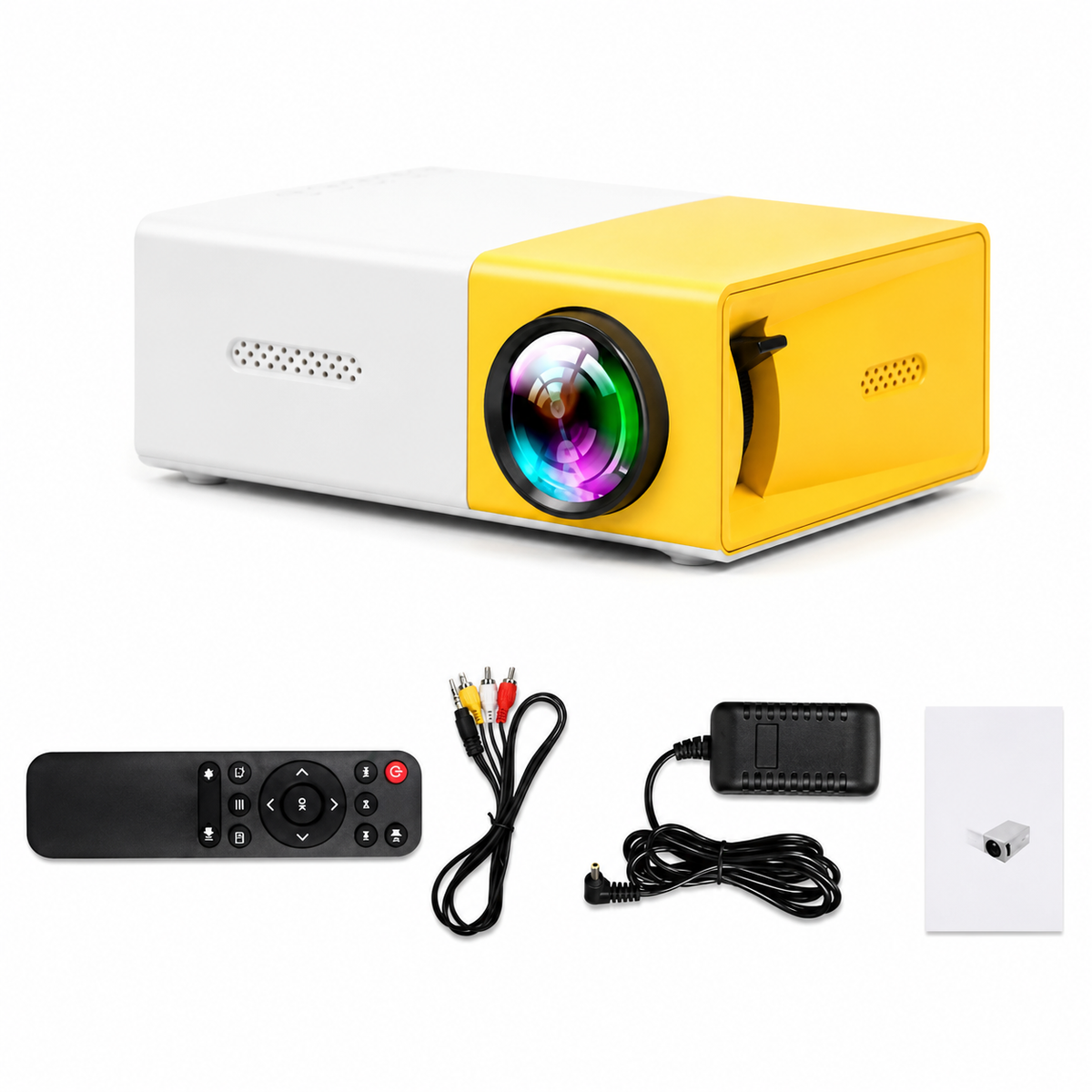 Mini Portable HD LCD LED Projector with HDMI