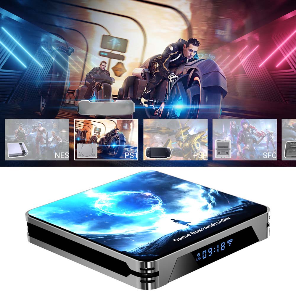 W8 PRO Android TV Game Dual System