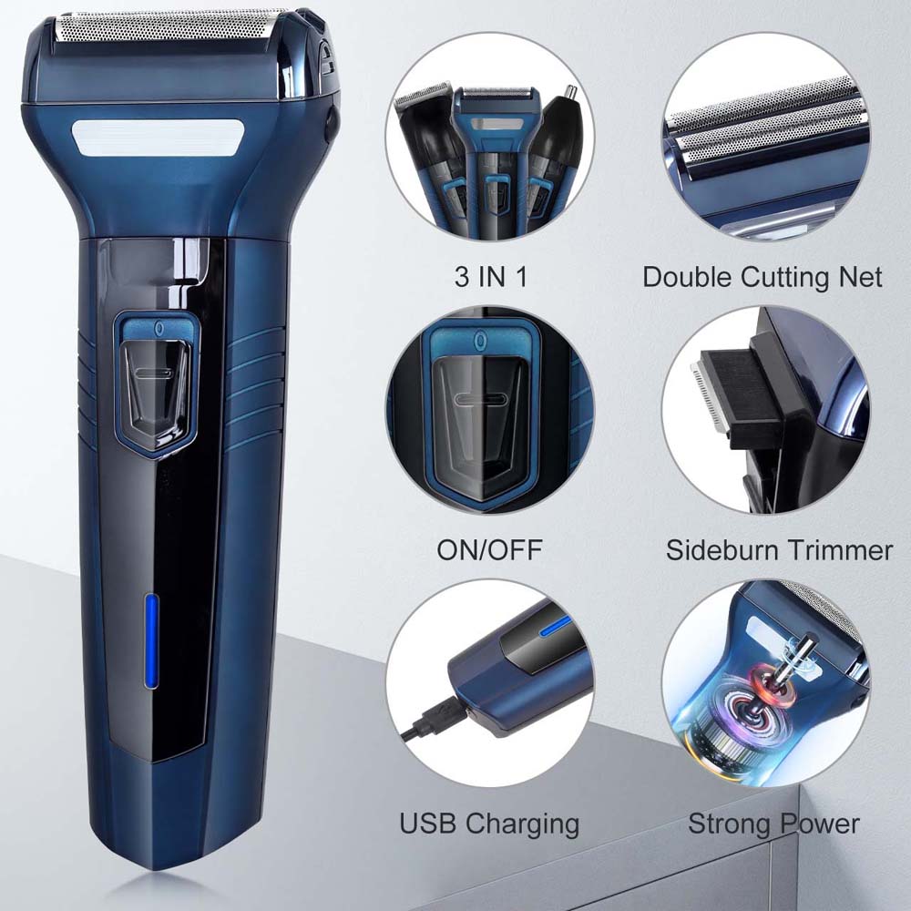 DL-9021 3-in-1 Hair Clipper Set