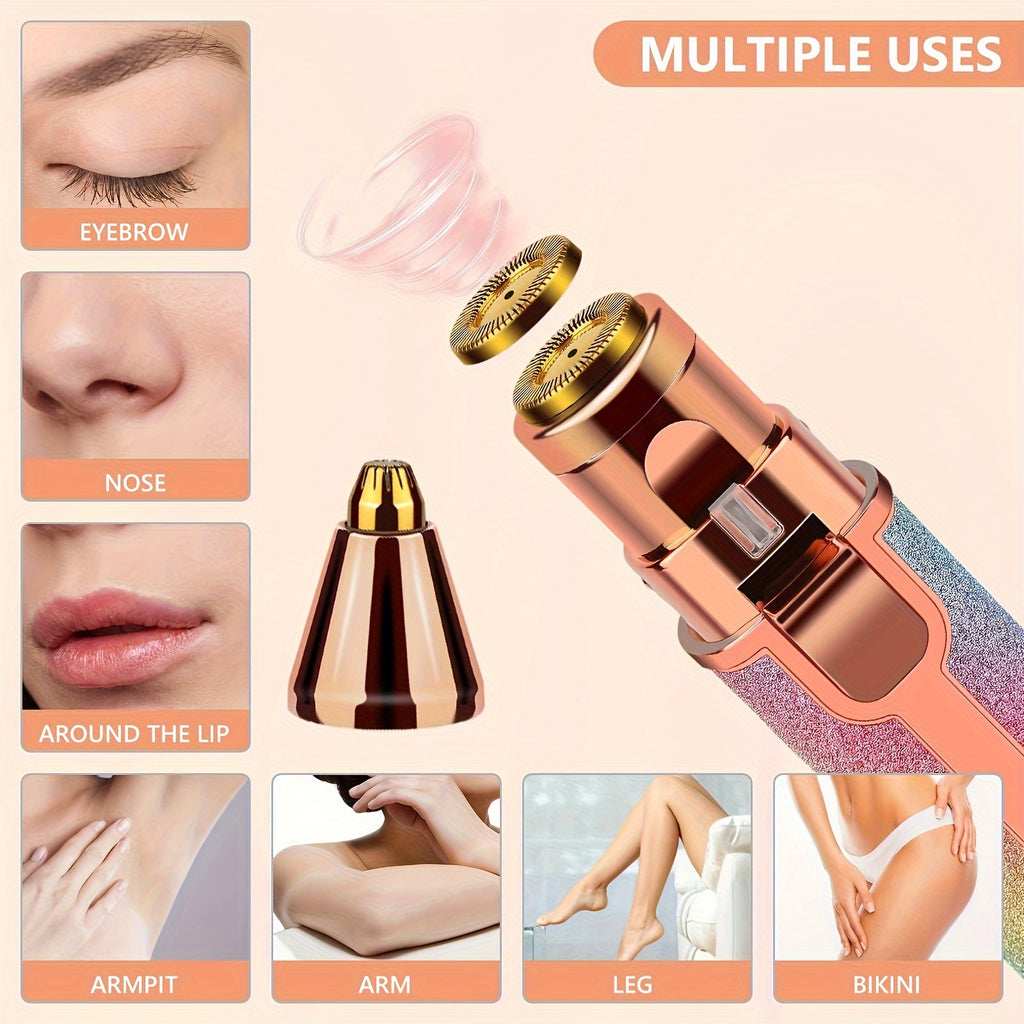 2-in-1 Eyebrow & Facial Hair Remover