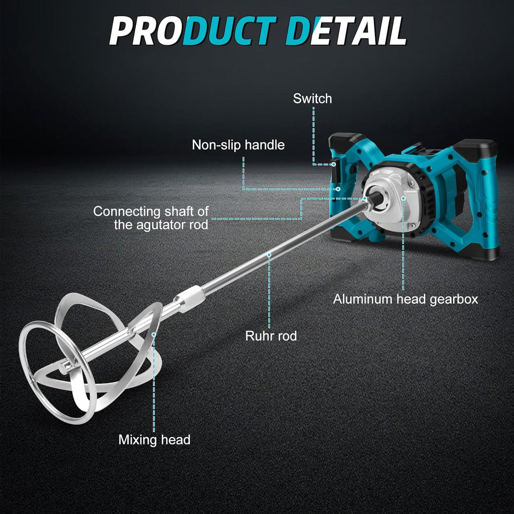 Cordless Paint & Mortar Mixer