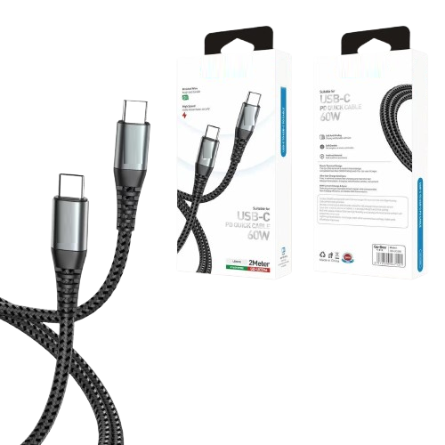 6ft USB C to USB Type C Cable, 60W PD Quick