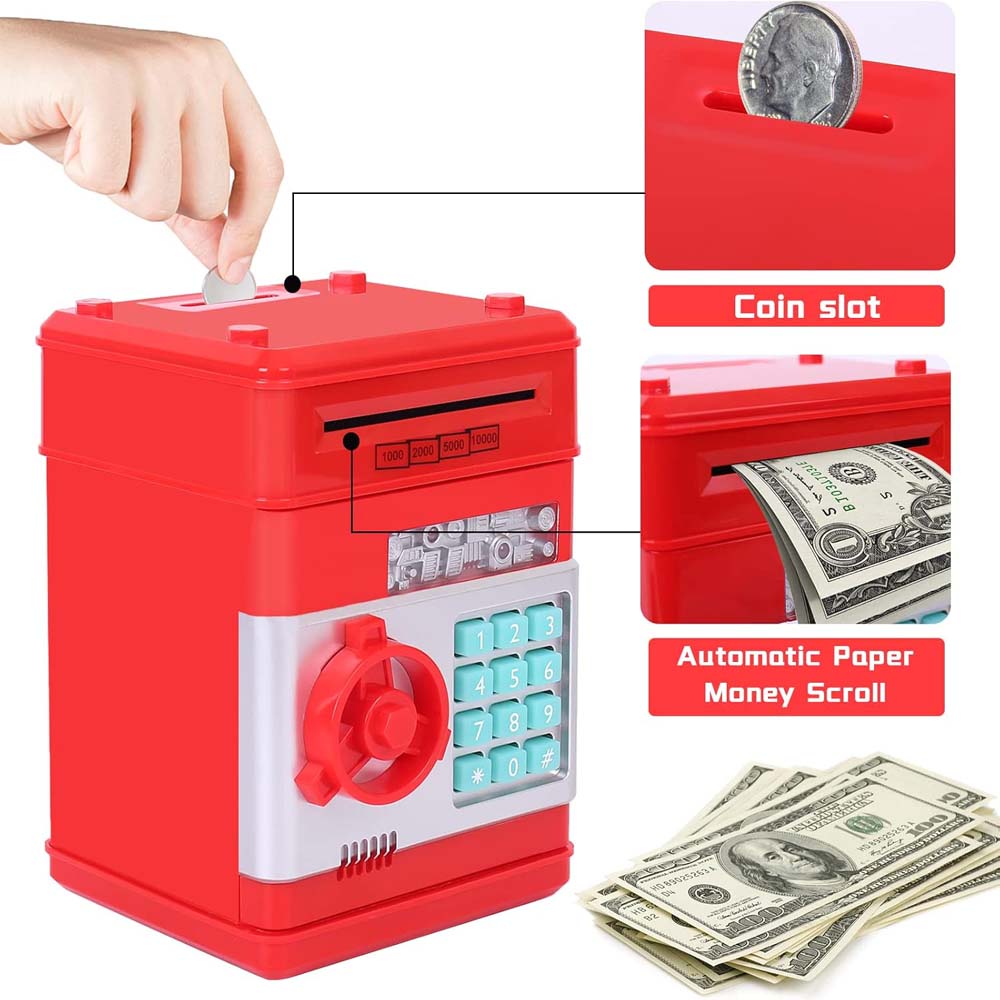 Electronic Money Bank for Kids Password