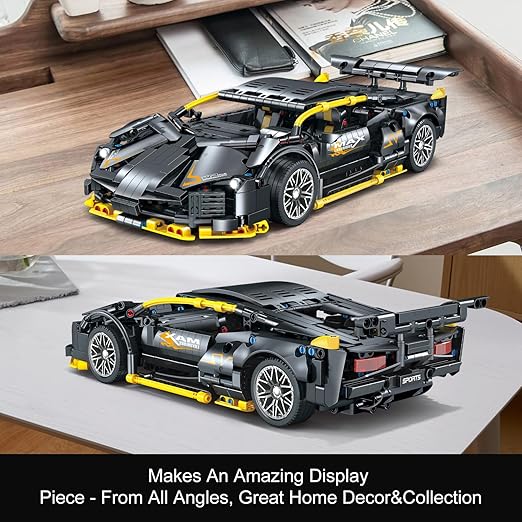 1215-Piece Sports Car Building Blocks