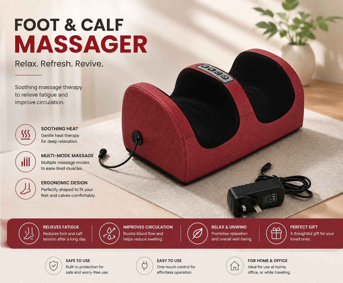 Leg Air Compression Electrical Kneading Massager