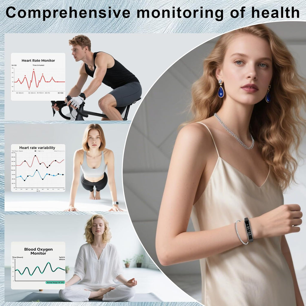 Ultra-Light Smart Fitness Watch for Men & Women