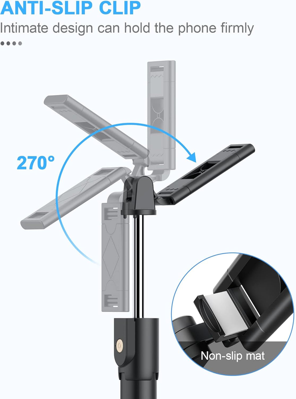3-in-1 Bluetooth Selfie Stick Tripod Monopod