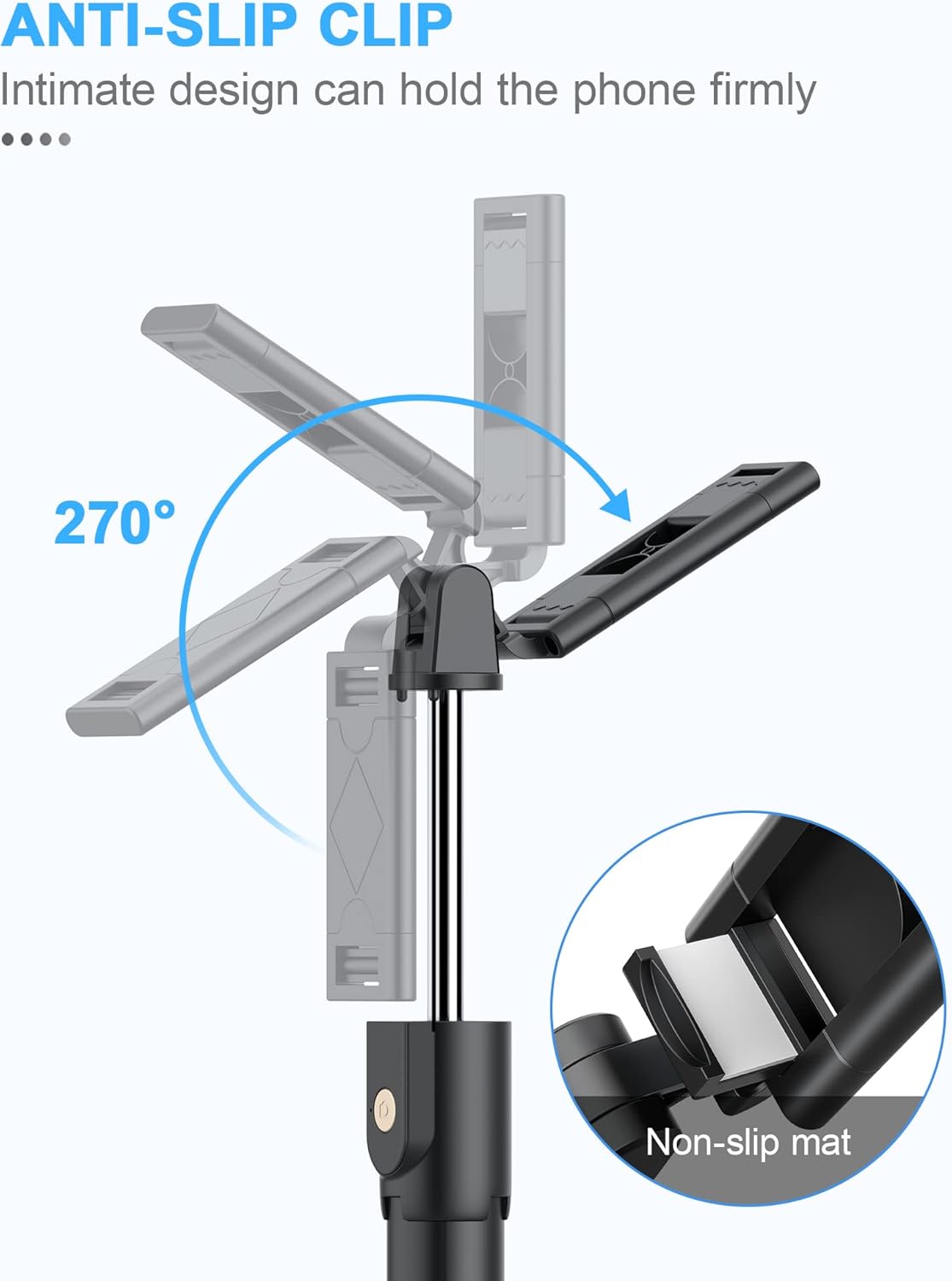 3-in-1 Bluetooth Selfie Stick Tripod Monopod