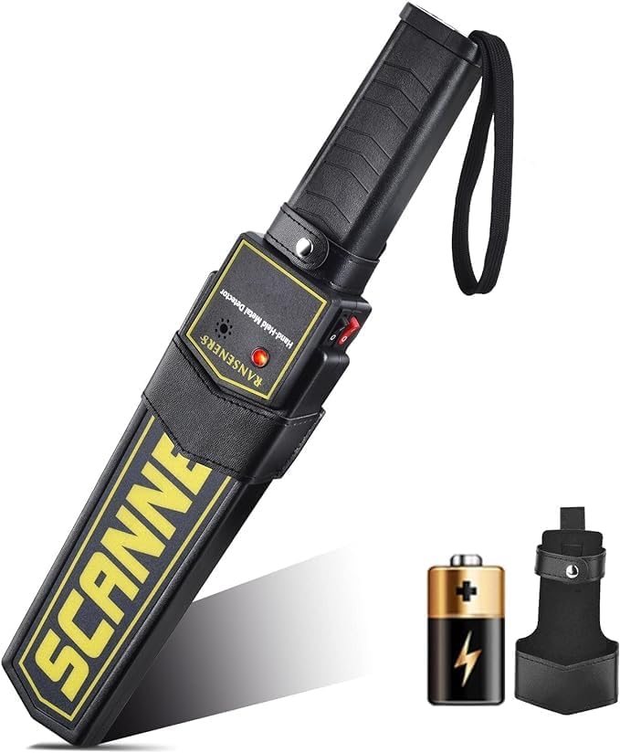 High Sensitivity Handheld Metal Detector Wand