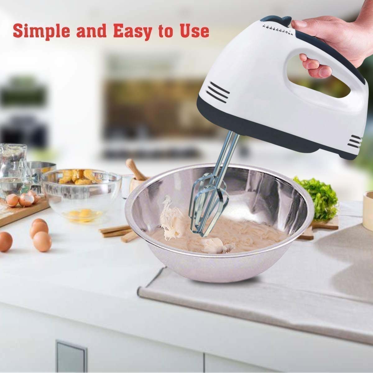 Compact Hand Electric Mixer / Blender