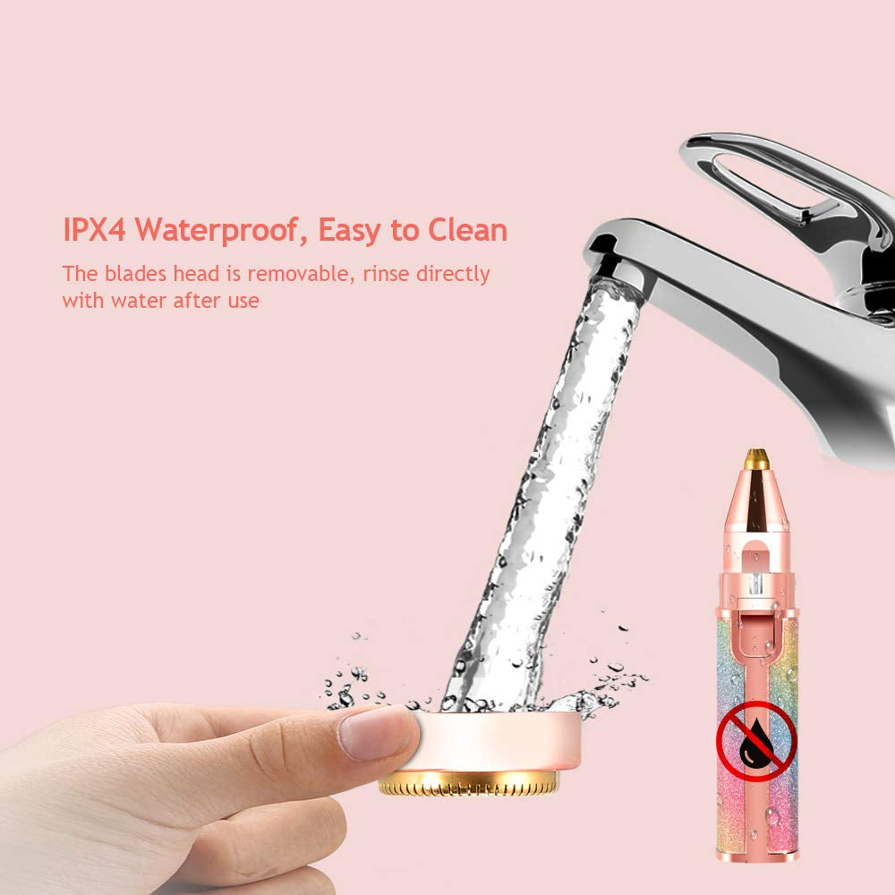 2-in-1 Eyebrow & Facial Hair Remover