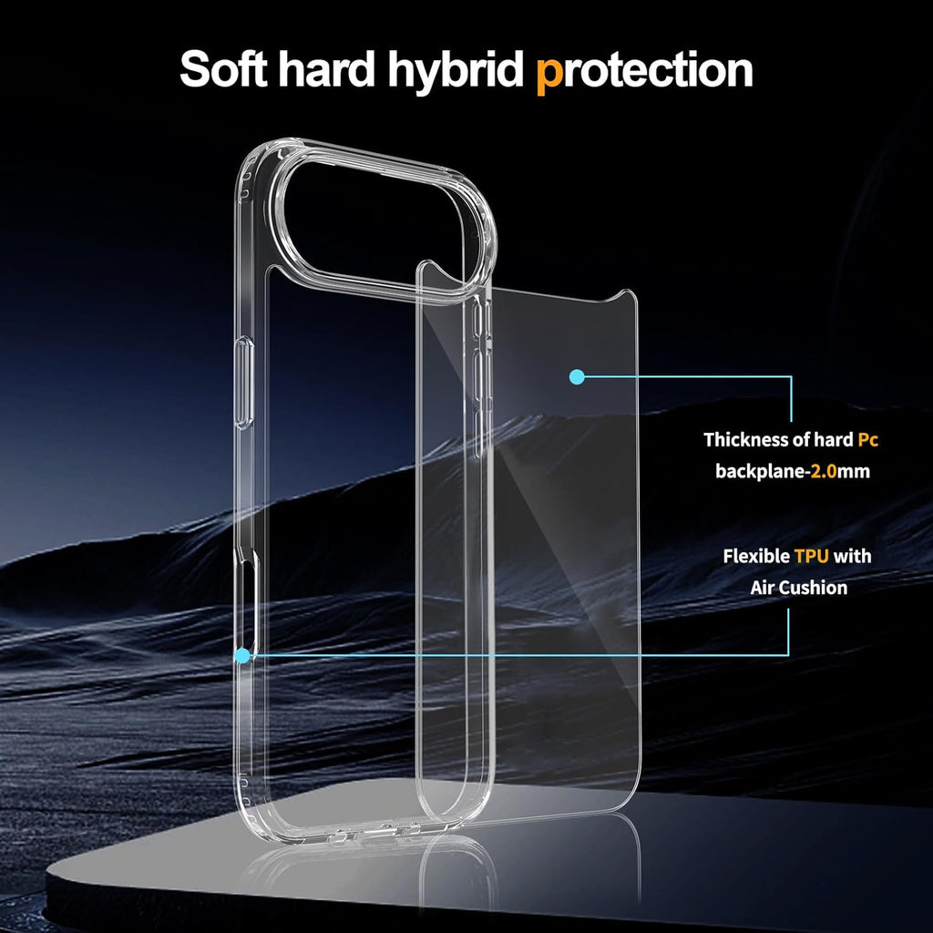 Crystal Clear Case for iPhone 17 Air 6.5"