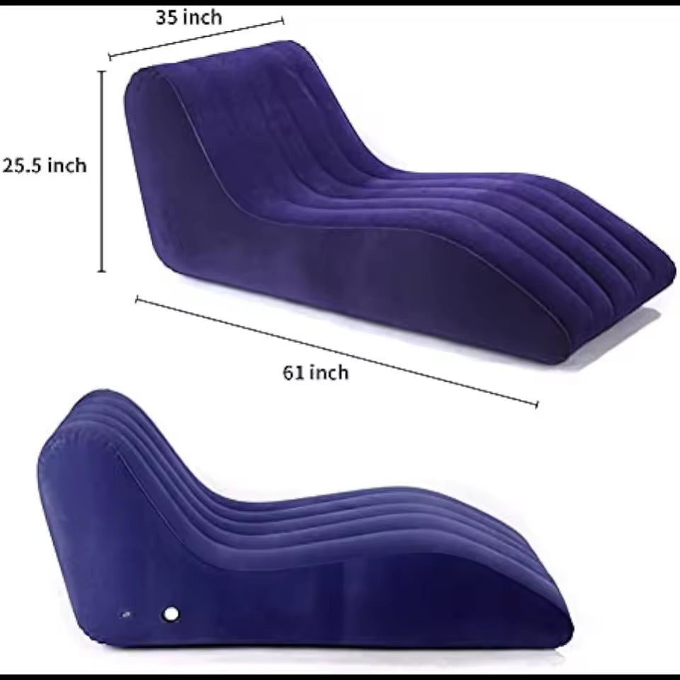 Folding Portable Inflatable Recliner Sofa