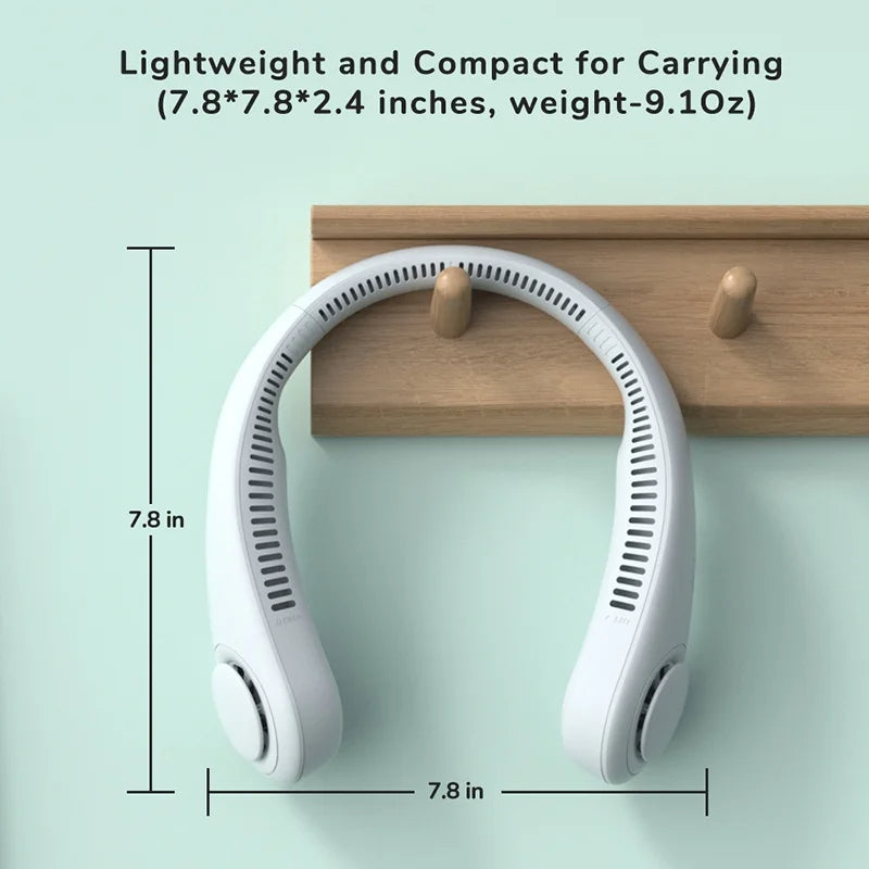 Mini Neck Fan - Bladeless Rechargeable