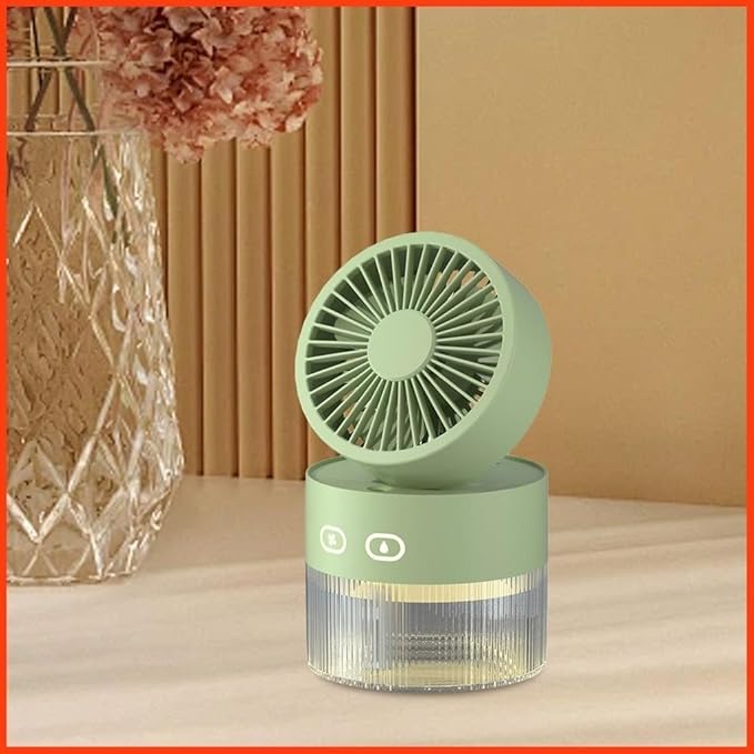 Two-in-One Desktop Spray Humidification Fan