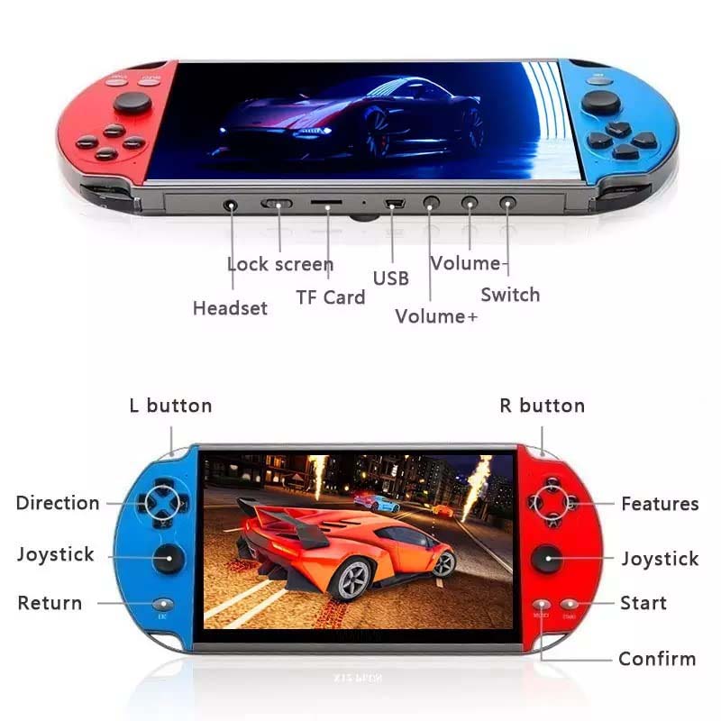 Retro Handheld Game Console